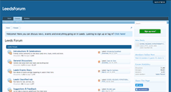 Desktop Screenshot of leedsgallery.com